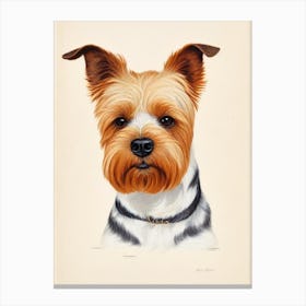 Glen Of Imaal Terrier Illustration dog Canvas Print