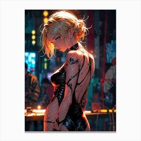 Sexy Anime Girl 1 Canvas Print