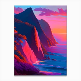 Na Pali Coast Dreamy Sunset 2 Canvas Print