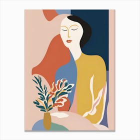 Matisse Portrait Of A Woman Canvas Print