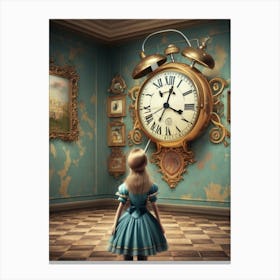 Loony Time Canvas Print