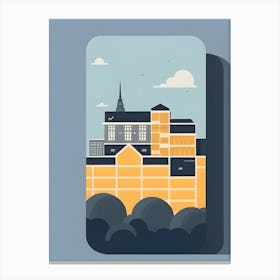 Amsterdam City Art Canvas Print