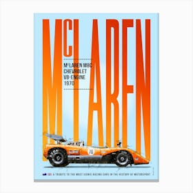 McLaren M8c Canam Canvas Print