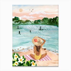 Beachside Dreaming Canvas Print