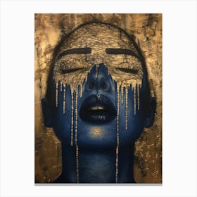 'Blue Tears' Canvas Print