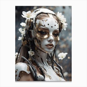 Robot Girl 5 Canvas Print