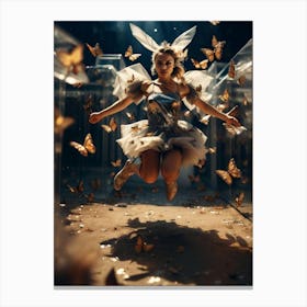 Wimsical Fairy Wings Canvas Print
