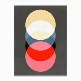 Abstract Circles 2 Canvas Print