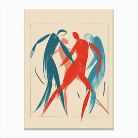 Dancers 9 Canvas Print