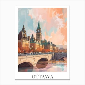 Ottawa Cityscape Canvas Print