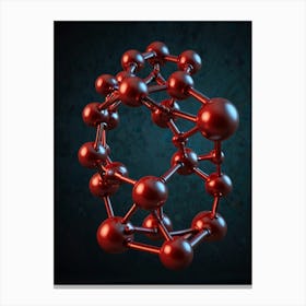 Molecule Structure 1 Canvas Print