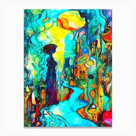 Wonderwall - I Wonder Canvas Print