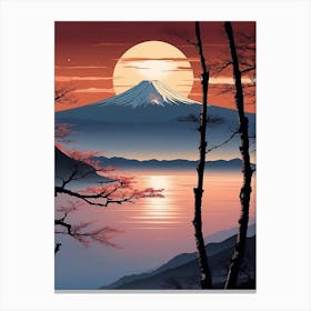 Mt Fuji  Print Canvas Print