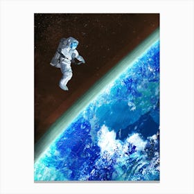 Space Walk Canvas Print