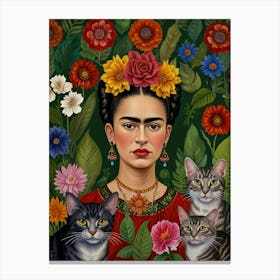 Frida Kahlo 4 Canvas Print