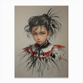 Asian Girl 1 Canvas Print