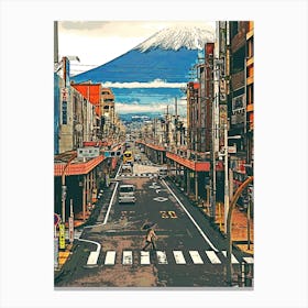 Fuji mount Canvas Print