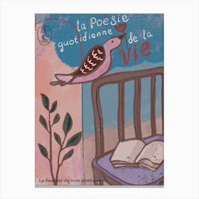 Le Festival Poetique Canvas Print