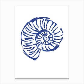 Nautilus Shell Canvas Print