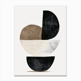 Hagersville Stone Park Bauhaus Minimalist Canvas Print