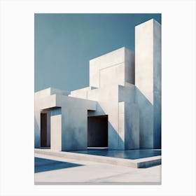 Modern Architecture Minimalist 13 Canvas Print