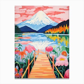 Lake View Mountain 2 Canvas Print