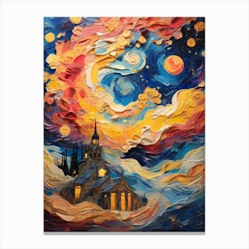 Starry Night 102 Canvas Print