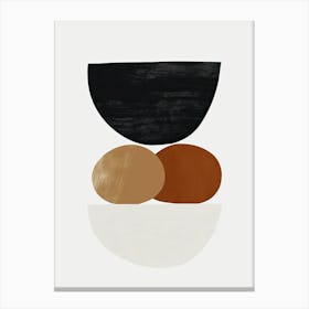 Quebec City Stone Park Bauhaus Minimalist Canvas Print