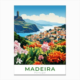 Portugal Madeira Travel Canvas Print