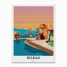 Bilbao, Spain Travel Canvas Print