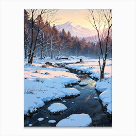 Winter Landscape 4 Canvas Print