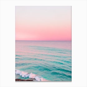Balos Beach, Crete, Greece Pink Photography 2 Canvas Print