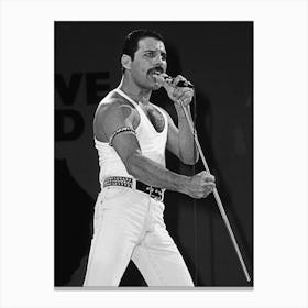 Freddie Mercury 3 Canvas Print