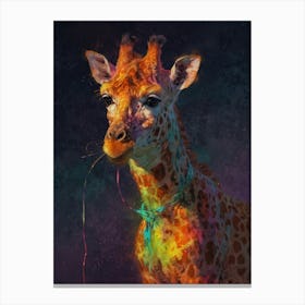 Giraffe 101 Canvas Print