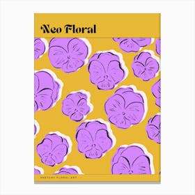 New Floral Canvas Print
