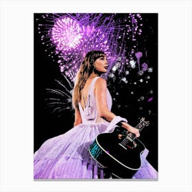 Taylor Swift 43 Canvas Print
