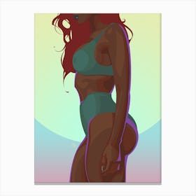 Vianne Sexy Woman Canvas Print
