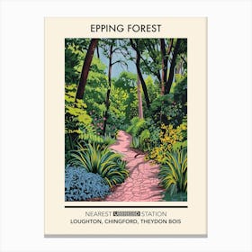 Epping Forest London Parks Garden 1 Canvas Print