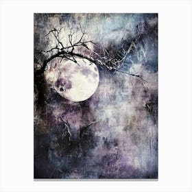 Full Moon Art 1 Canvas Print