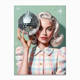 Disco Ball 41 Canvas Print