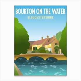 Bourton On The Water Canvas Print