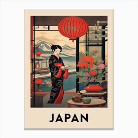 Vintage Travel Poster Japan 6 Canvas Print