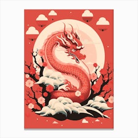Chinese New Year Dragon Traditional Chinese Style 3 Canvas Print