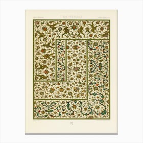 Indo Persian Pattern, Albert Racine (6) Canvas Print