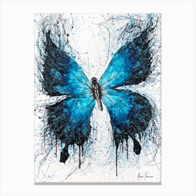 The Butterfly Tattoo Canvas Print