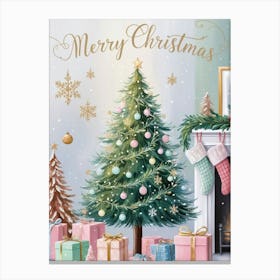 Merry Christmas 7 Canvas Print