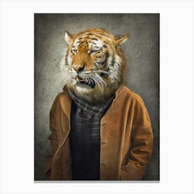 Tiger Portrait Canvas Print