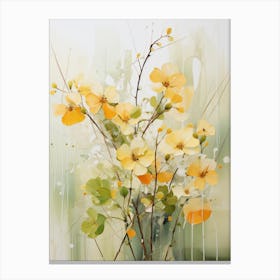 Yellow Flowers Canvas Print