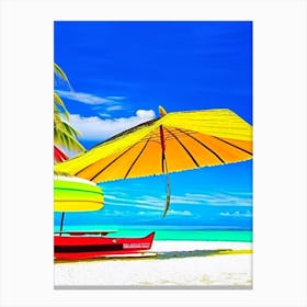 Panglao Island Philippines Pop Art Photography Tropical Destination Canvas Print