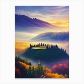 Autumn In The Mountains 2 Canvas Print